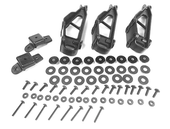 MP2 ACTROS YÜKSEK KABİN ÖN GÜNEŞLİK AYAK TAKIMI 9438100814 2002-2008