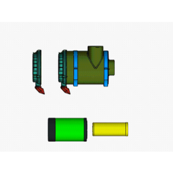 FORD OTOSAN (ORİJİNAL).3C46 9600 AD-HAVA FLİTRE KOMPLE ORİJİNAL FORD CARGO 2524