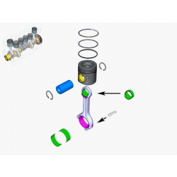 FORD OTOSAN (ORİJİNAL).GC46 6200 AF-PİSTON KOL ORİJİNAL FORD CARGO