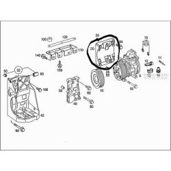 MERCEDES-BENZ (ORİJİNAL).A9042300942-KLİMA KOMPRESÖR BAĞLANTI TABLASI AXOR ORİJİNAL MERCEDES (906)