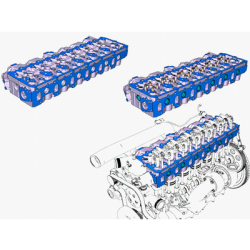 FORD OTOSAN (ORİJİNAL).6C46 6050 CB-SİLİNDİR KAPAK ORİJİNAL FORD CARGO