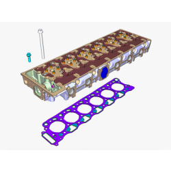 FORD OTOSAN (ORİJİNAL).GC46 6050 AM-SİLİNDİR KAPAK ORİJİNAL(12.7 LT) FORD CARGO