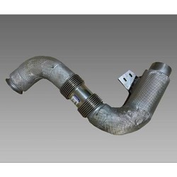 FORD OTOSAN (ORİJİNAL).HC46 5A212 CA-EKSOZ BORU (İZOLASYONLU) (EURO 6 MOTOR) (ÖNDEN DİNGİLLİ) ORİJİNAL FORD CARGO 4142